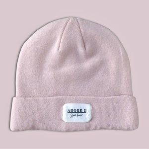 H&M Adore U Pink Knit Beanie